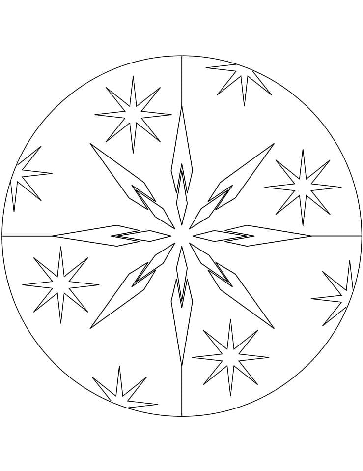 Mandalas de Noël 3